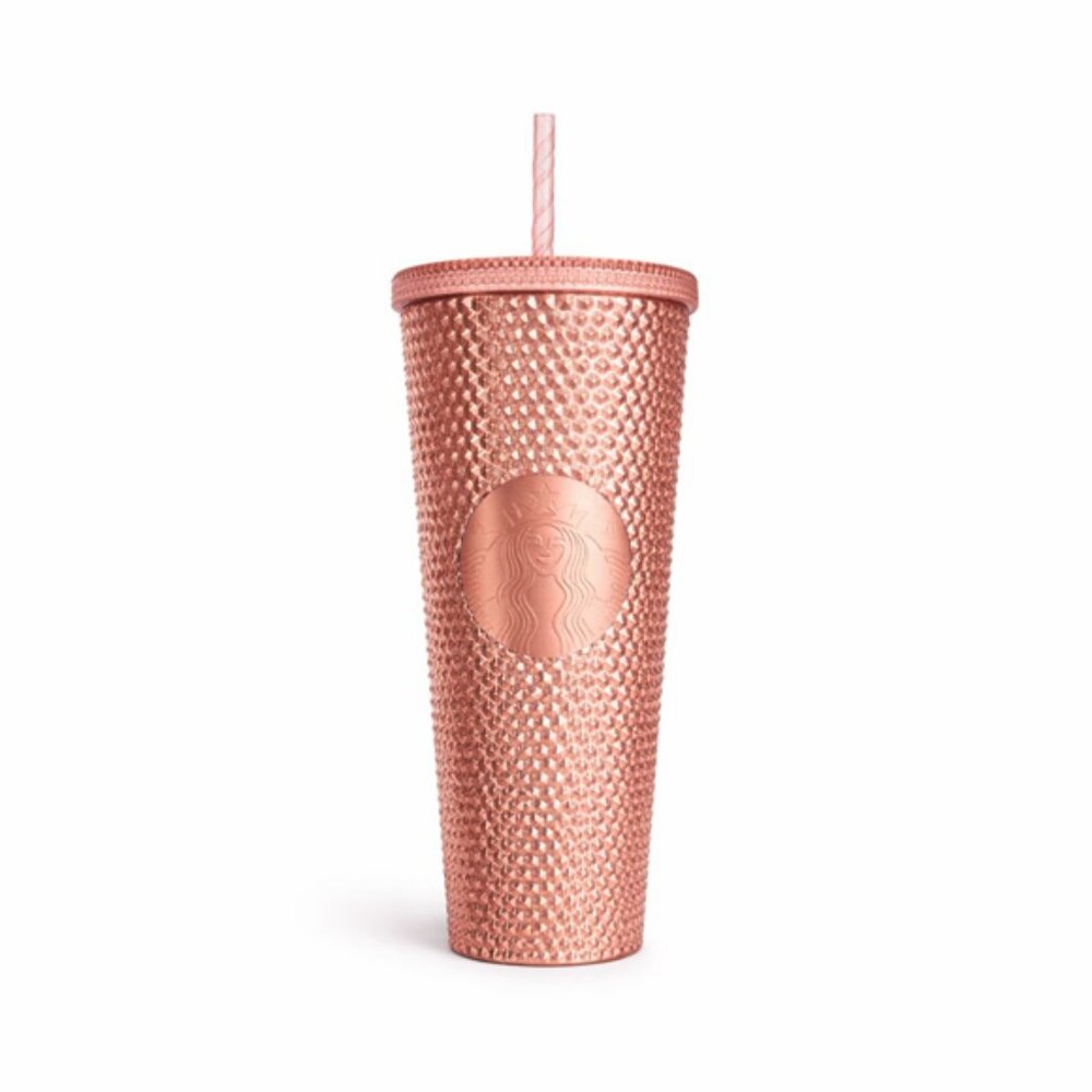 Starbucks Studded Tumbler (Rose Gold)